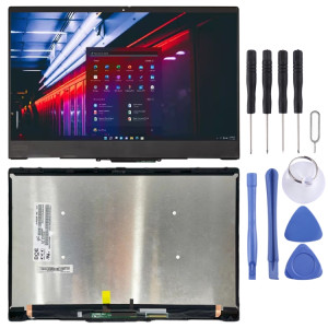 Pour Lenovo Thinkpad X1 Yoga 5e génération 2020 40 broches UHD LCD écran numériseur assemblage complet avec cadre (noir) SH358B1879-20