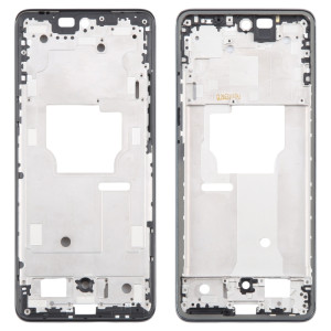 Pour Motorola Edge 40 Neo Boîtier avant d'origine Cadre LCD Plaque de lunette (noir) SH423B480-20