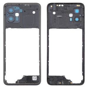Pour Motorola Moto G13 Plaque de cadre central d'origine (noir) SH425B1619-20