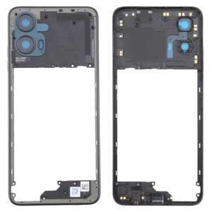 Pour Motorola Moto G34 Plaque de cadre central d'origine (noir) SH427B440-20