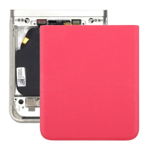 Pour Motorola Razr 40 Ultra Cache arrière de batterie d'origine (rouge) SH36RL768-20