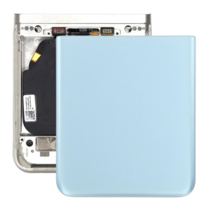 Pour Motorola Razr 40 Ultra Cache arrière de batterie d'origine (bleu clair) SH6TTL1762-20