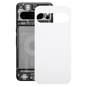 Pour Google Pixel 9 Cache arrière de batterie d'origine (blanc) SH42WL865-20