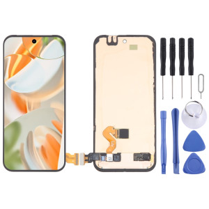 Pour Google Pixel 9 Pro GR83Y GEC77 Original OLED Matériau LCD Écran Numériseur Assemblage Complet avec Cadre SH8560246-20