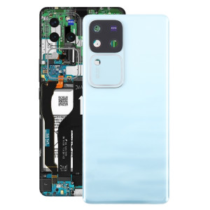 Pour vivo V30 Pro Cache arrière de la batterie avec cache de l'objectif de l'appareil photo (bleu) SH56LL219-20