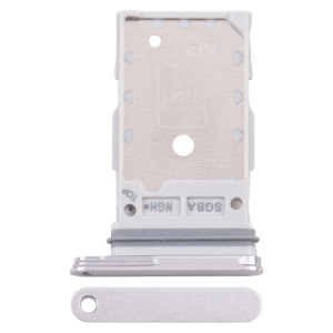 Pour Samsung Galaxy S24 FE SM-S721B Tiroir de carte SIM d'origine + Tiroir de carte SIM (Argent) SH702S598-20