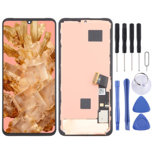 Pour Google Pixel 8 GKWS6 G9BQD OLED LCD Écran Numériseur Assemblage Complet avec Cadre SH870741-20