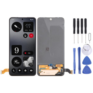 Écran LCD OLED d'origine pour téléphone CMF 1 For Nothing avec numériseur complet (noir) SH711B724-20
