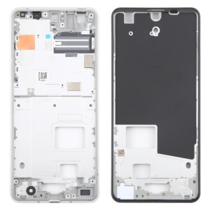 Pour Sharp Aquos R5G Plaque de cadre central d'origine (argent) SH744S703-20