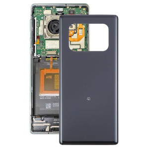 Pour Sharp Aquos R6 Cache arrière de batterie d'origine (noir) SH51BL1566-20