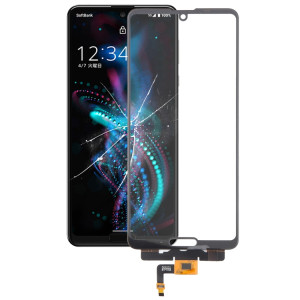 Pour écran tactile Sharp Aquos R5G (noir) SH755B706-20