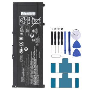 Batterie Li-ion 11,55 V 52,5 Wh 4550 mAh pour HP OMEN 15-CE 17-CB0052TX Pavilion Gaming 15-CX0096TX CX0006NT HSTNN-DB8Q L08934-2B1 L08855-855 SR03XL SH8857413-20