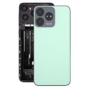 Pour ZTE Axon 50 Lite 8050 Couvercle arrière de la batterie en verre avec cadre central / Couvercle de l'objectif de l'appareil photo (vert) SH22GL1638-20