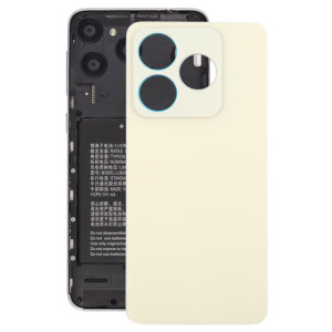 Pour ZTE Blade V60 Design Z2350 Couvercle arrière de batterie en verre avec adhésif (or) SH28JL781-20
