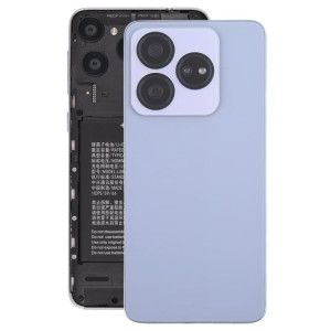 Pour ZTE Blade V60 Design Z2350 Couvercle arrière de la batterie en verre avec cadre central / Couvercle de l'objectif de l'appareil photo SH45PL357-20