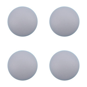 Pour Microsoft Surface Laptop 3/4/5 1872 1868 1952 1867 1950 Tapis en caoutchouc 4 en 1 pour boîtier inférieur (argent) SH257S825-20