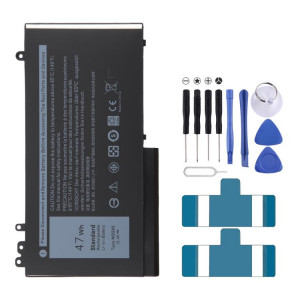 Batterie lithium-ion 11,4 V 47 Wh NGGX5 pour Dell Latitude E5270 E5470 M3510 E5570 JY8D6 E5550 954DF 0JY8D6 SH9303696-20
