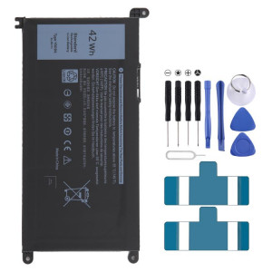 Batterie Li-ion 11,4 V 42 Wh YRDD6 pour Dell Vostro 3491 3591 3490 3590 3501 Inspiron 5481 5482 5485 5491 5591 5485 5585 5480 SH9304916-20