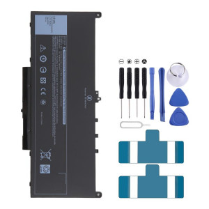 Batterie lithium-polymère 7,6 V 55 Wh J60J5 pour Dell Latitude E7270 E7470 R1V85 MC34Y 242WD SH9308309-20