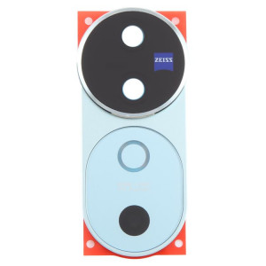 Pour vivo V40 Cache d'objectif de caméra arrière d'origine (bleu) SH332L178-20
