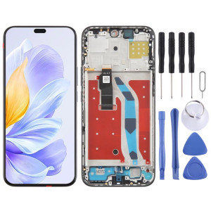 Écran LCD d'origine complet avec châssis pour Honor X60i (noir) SH376B1703-20