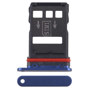 Tiroir pour carte SIM + plateau pour carte SIM (bleu) pour ZTE Nubia RedMagic 7 NX679J SH410L151-20