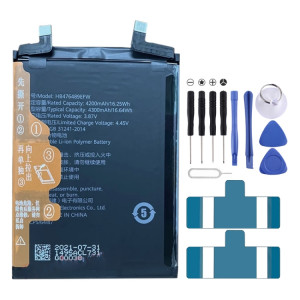 Batterie de remplacement 4200mAh pour Honor 50/60 SE/Nova 9/NAM-AL00 NTH-AL00 GIA-AN00 HB476489EFW SH95101974-20