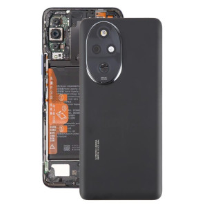 Cache arrière de batterie OEM pour Honor 200 Pro avec cache d'objectif d'appareil photo (noir) SH77BL1481-20