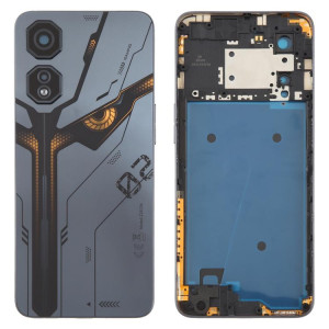 Cache arrière de batterie en plastique pour ZTE Nubia Neo 2 Z2352N avec cache d'objectif d'appareil photo (gris) SH92HL773-20