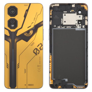 Cache arrière de batterie en plastique pour ZTE Nubia Neo 2 Z2352N avec cache d'objectif d'appareil photo (jaune) SH92YL1417-20