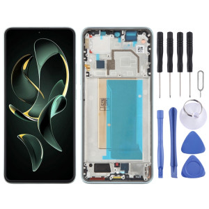 Pour Xiaomi 13T Matériau AMOLED d'origine Écran LCD Numériseur Assemblage complet avec cadre (Vert) SH841G666-20