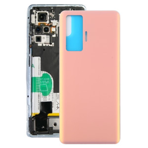 Pour Vivo X50 5G / V2001A Couvercle arrière de la batterie (Rose) SH71FL1032-20