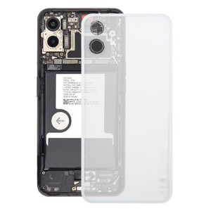 Coque arrière en verre pour téléphone For Nothing Phone 1 A063 (blanc transparent) SH2CWL1839-20