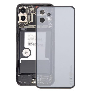 Coque arrière en verre pour téléphone For Nothing Phone 1 A063 (noir transparent) SH2THL730-20