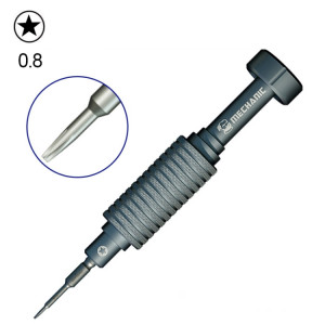 MÉCANICIEN mortier Mini iShell Cinq étoiles 0.8mm Téléphone réparation de tournevis de précision SM03521112-20