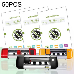 50 PCS F0003 HD Antibacteria TPU Soft Film Fournitures pour Protector Cutter SH00611188-20