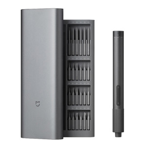 Kit de tournevis de précision électrique d'origine Xiaomi Mijia 25 en 1 boîtier en aluminium magnétique rechargeable SX02741993-20