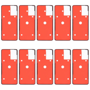 Pour OnePlus 8T / 9R 10 pièces adhésif de couverture de boîtier arrière SH038676-20