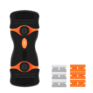 Outil de nettoyage pour raclette à colle à double tête (orange) SH426E163-20