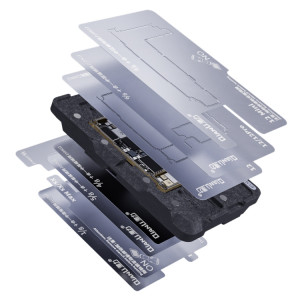 QIANLI 10 sur 1 plate-forme de replacement de cadre moyen pour iPhone X / XS / XS Max / 11/11 PRO / 11 PRO Max / 12/12 PRO / 12 MINI / 12 PRO Max SQ04271754-20