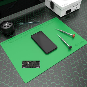 Tapis de silicone résistant à la chaleur 2UUUL (vert) S2512G1005-20