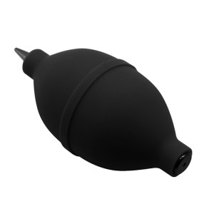 Nettoyant de pompe à soufflerie à air en caoutchouc à poussière pour téléphone portable / caméras / clavier / montre, etc. (noir) SH014B1811-20