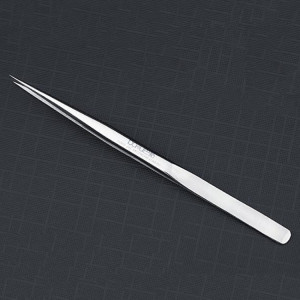 Pince à épiler droite en acier inoxydable BAKU BA-i6-SS-sa SB9909560-20