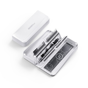 Jakemy JM-8180 47 en 1 Tournevis magnétique de précision CR-V (blanc) SJ981W1513-20