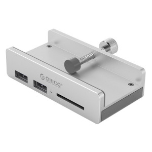ORICO MH2AC-U3 Clip-type 2 ports USB3.0 HUB avec lecteur de carte SD SO0164830-20