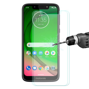 2 PCS ENKAY Hat-Prince 0.26mm 2.5D 9H Film de protection en verre trempé pour Motorola Moto G7 Play SE03051762-20