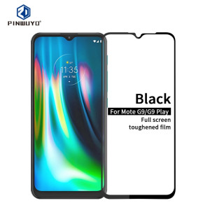 Pour Motorola Moto G9 / G9 Play PINWUYO 9H 2.5D Film en verre trempé plein écran (noir) SP407A625-20