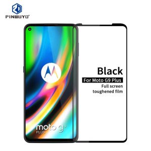 Pour Motorola Moto G9 plus Pinwuyo 9H 2.5D Film de verre trempé en plein écran (noir) SP411A1148-20