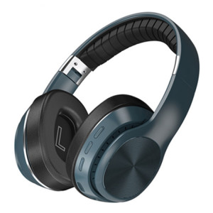 VJ320 Bluetooth 5.0 casque sans fil pliable monté sur la tête prend en charge la carte TF avec micro (bleu) SH301B835-20