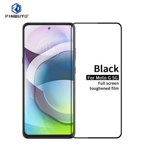 Pour MOTO G 5G PINWUYO 9H 2.5D Film en verre trempé plein écran (noir) SP503A1883-20